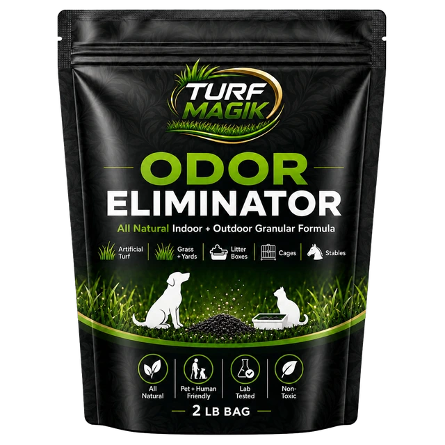 Turf Magik granular odor eliminator package